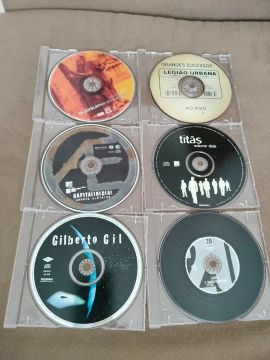 Lote de 6 CDs de Música