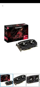 Placa de Vídeo PowerColor Red Dragon Radeon RX 580