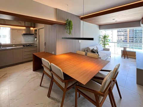 Apartamento para venda possui 108 metros quadrados com 3 quartos