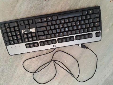 teclado original do pc HP em perfeito estado