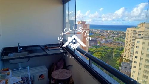 Aluguel de Apartamento no Imbuí, Salvador-BA: 2 Quartos, 1 Suíte, 1 Sala, 2 Banheiros, 1 V