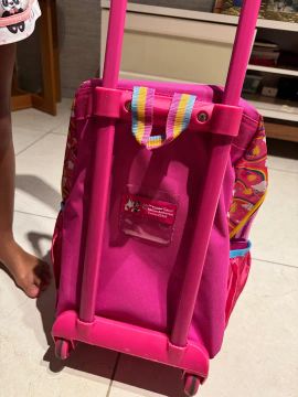 BOLSA CARRINHO E LANCHEIRA INFANTIL 