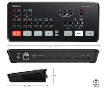 Switcher Blackmagic Design Atem Mini Hdmi (Usado)
