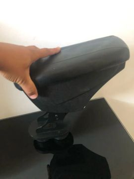 Apoio de braço para carro - Preto