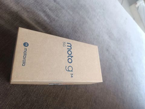 Moto G 34 5G - Novo na caixa