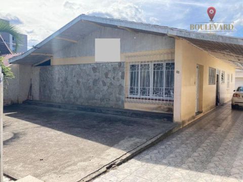 Terreno com casa e sobrado à venda, 609 m² por R$ 1.200.000 - Jardim das Américas - Curiti