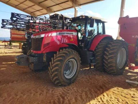Trator Massey Ferguson - MF 7318 Dyna 3, 1700 Horas. Fabricação 2020