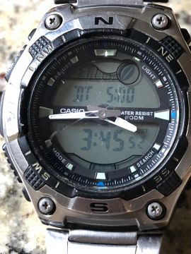 RELÓGIO CASIO FASES da LUA ORIGINAL 