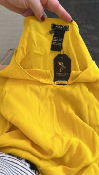 Blusa  Amarelo M