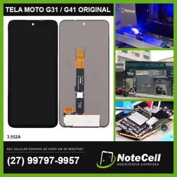 Tela Display Para Moto G31 Original Oled / Moto G41 Original Oled 3.552A - 30 Minutos