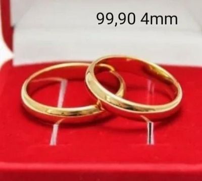 Alianças Banhadas a ouro 18 k APARTIR de 99,90
