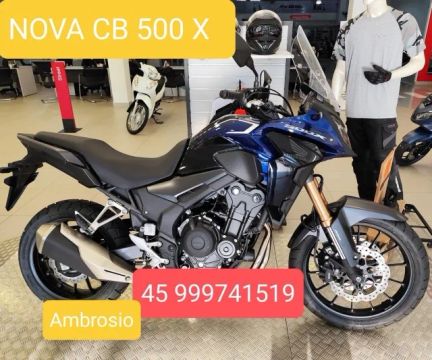 Vendo   2024 cb 500 x  abs cartao ate 21 x