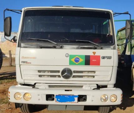 CAMINHAO PIPA MB 1718 M ANO 2001 REDUZIDO TANQUE 10 MIL LITROS, COMPLETO