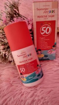 Protetor Solar Infantil Summer Day Kids - FPS 50 - Roll-on