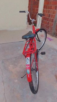 Bicicleta vermelha 