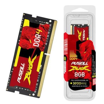 Memória RAM PUSKILL DDR4 8GB 3200MHz 