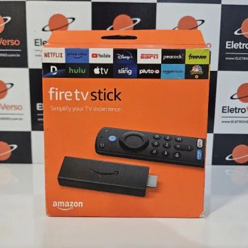 Fire TV Stick 3° Geração Full HD com Alexa no Controle