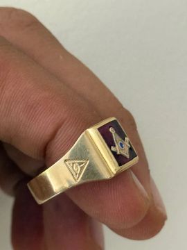 Anel Ouro 18k - 7.7g