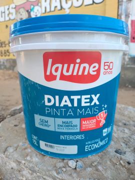 Tinta Iquine Diatex 15L - Branco Neve 