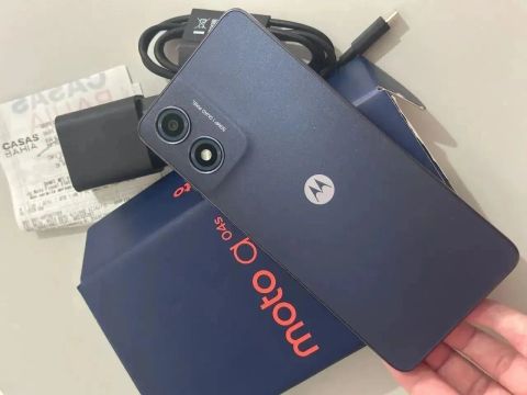 Celular Motorola Moto G04S 4G 128GB 8GB RAM - Grafite