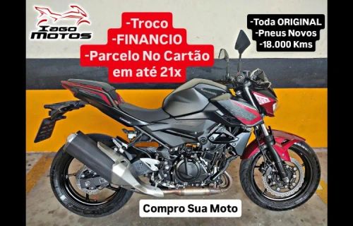 Kawasaki Z 400 ABS 2021, 18.000 Kms, fan bros 250 300 cb twister fazer xre mt r3 ninja