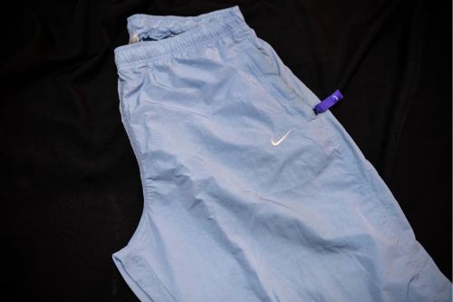 Calça nikelab microfibra - azul bebê 