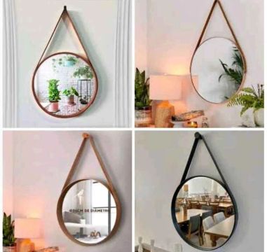 Espelhos decorativos para banheiro - estilo moderno