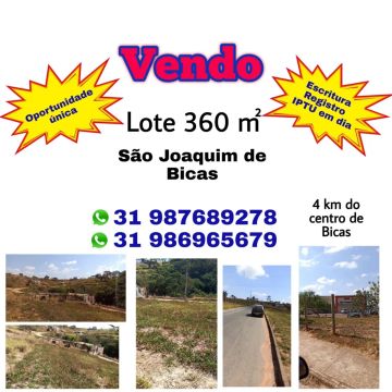 Lote em São Joaquim de Bicas