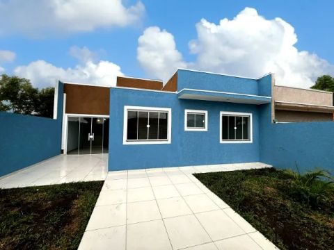 Casa Moderna 69 m² - 3 Quartos (1 Suíte) - Área Gourmet. Direto Proprietário