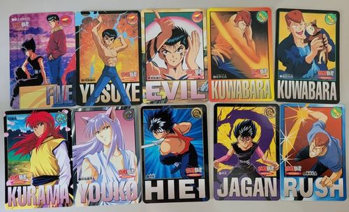 Cards Yu Yu Hakusho Memorial -RARIDADE! Brinde! Leia anúncio!