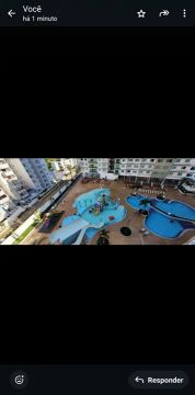 Venda Apartamento de 01 quarto no Riviera Park  Caldas Novas Parque  Aquático aceita Pet