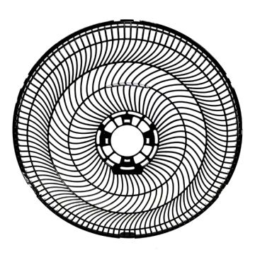Grade traseira 40CM para Ventilador Cadence Eros VTR407