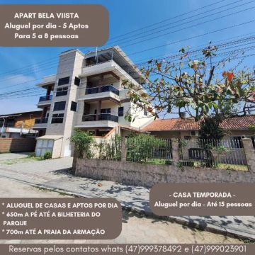 Casa c 5 quartos na praia da Armação perto do Beto Carrero em Penha SC