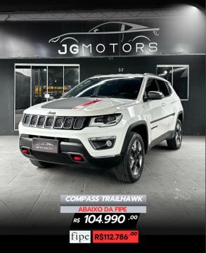 Compass Trailhawk 4x4 2018 Ipva pago abaixo da fipe 