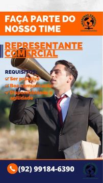 ÓTIMA OPORTUNIDADE DE EMPREGO 