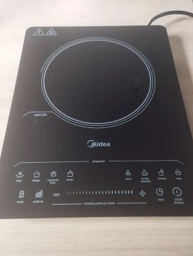Cooktop de Indução Midea 1 Boca (Defeito)