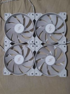 Kit de 4 Ventoinhas RGB
