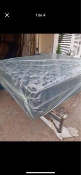 Cama box de casal e solteiro 350$