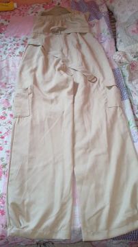 Calça Cargo Bege