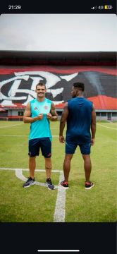 Linha treino flamengo 2025