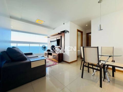 Apartamento com 2 dormitórios para alugar, 70 m² por R$ 4.569,52/mês - Praia da Costa - Vi