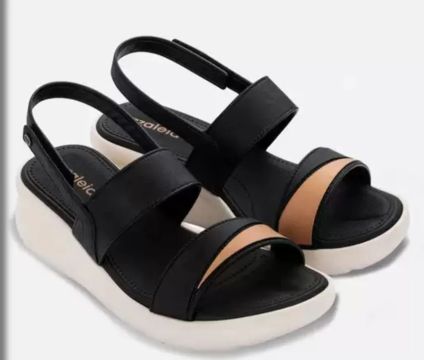 Sandália Feminina Preta - Conforto e Estilo