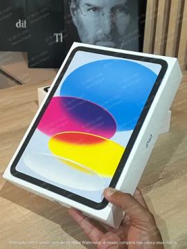 iPad 10 10.9 Pol 2022 64GB | 256GB - Lacrado, 1 ano de garantia! Até 18x no cartão