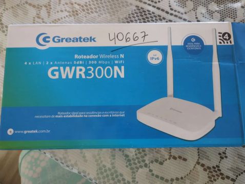 Roteador wireless n - Gwr 300N 
