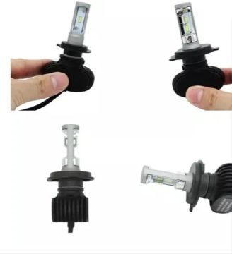 Lâmpadas Ultra Led 6k 12000 Lumens par farol/milha H4 H7 H11 H3 H1 HB4 HB3 H16 