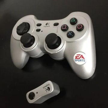 Controle Logitech Cordless Precision EA Sports Playstation 2 PS2