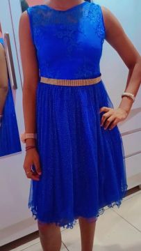 Vestido luxo