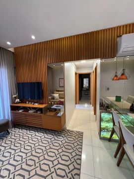 Belíssimo apartamento mobiliado no Torres de Italia