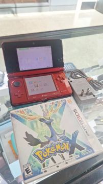 Nintendo 3DS Vermelho - Pokemon X