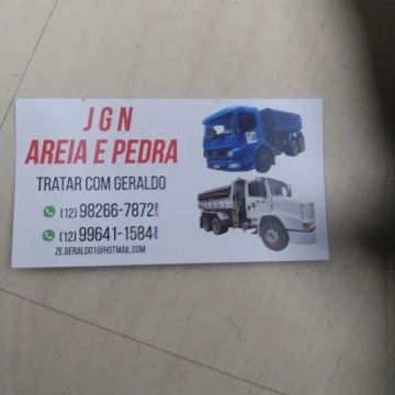 Areia , pedra ,  Bgs , pó de pedra, pedrisco , o melhor preço de SJC , Caçapava, Jacareí 
